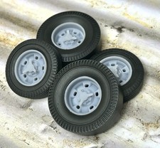 124 Scale Big N Little Piecrust Slicks W15-inch Halibrand Indy Wheels