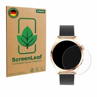 2X Screenleaf Displayschutzfolie FüR Niolina Smartwatch 1.27\ Nachhaltig"