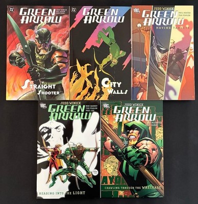 Green Arrow by Winick TPB Set: Straight/Walls/Targets/Light/Wreckage - (5 Vols)