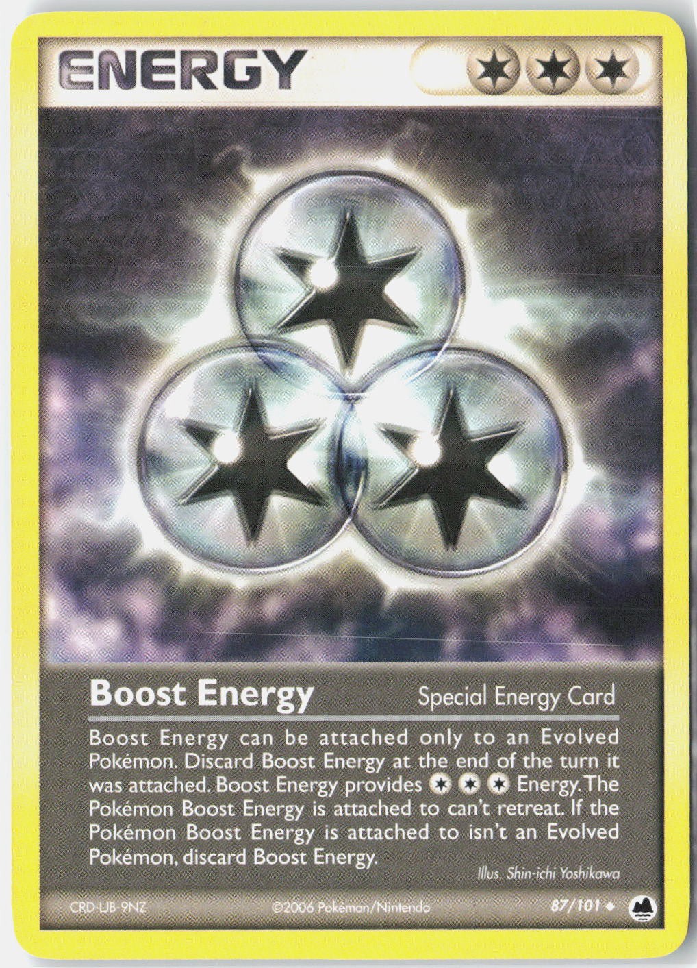 Boost Energy Dragon Frontiers 87/101 Pokemon Card