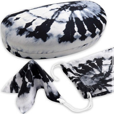 Hard Sunglasses case - Women Glasses Case Holder - Large Durable Eyeglass Case H