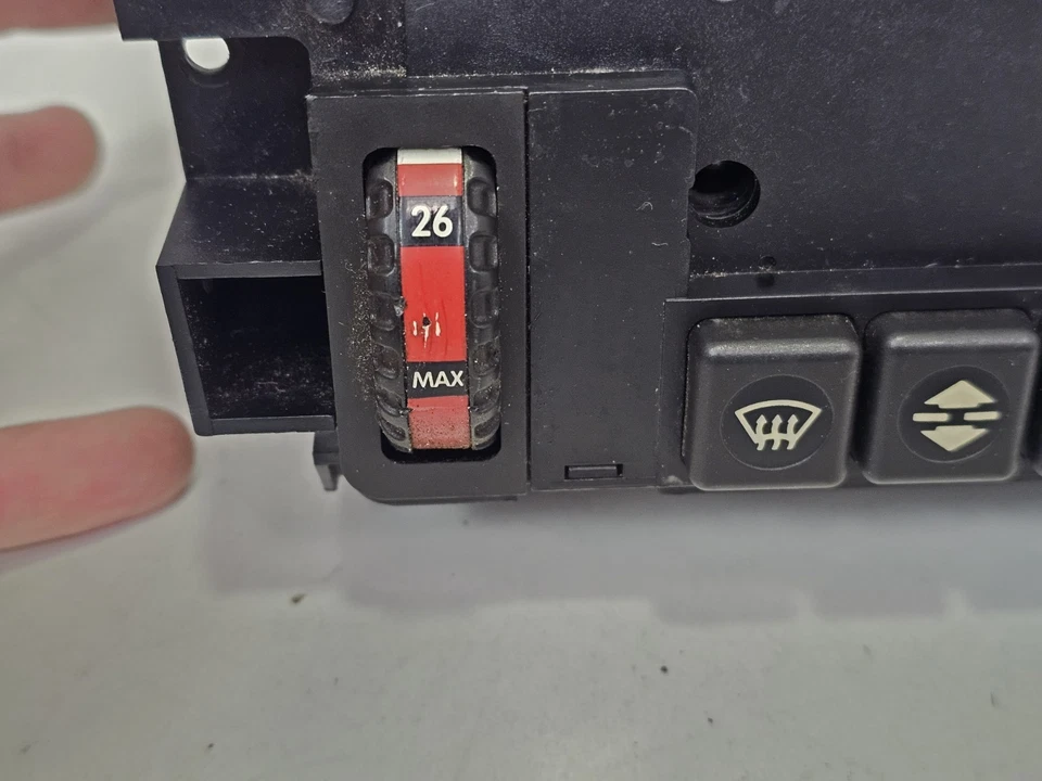 1988-1993 Mercedes-Benz W124 300E AC Heater Climate Control 1248302185 OEM - Image 4 of 4