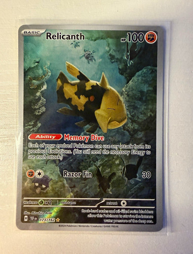 Relicanth SV05 Temporal Forces 173/162