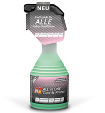 Dr. Wack A1 ALL in ONE Care & Protect 500 ml Universal Autopflege Lack Glas