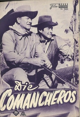 NFP 2600 | Blaudruck | DIE COMANCHEROS | John Wayne, Lee Marvin, Stuart Whitman