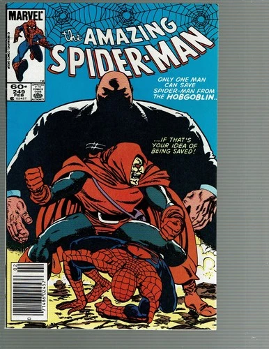 Amazing Spider-Man 249 Spidey vs Hobgoblin Kingpin VF+