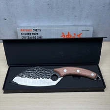 Matsato Haarko Japanese Chef Knife 6.22"  Larger Blade Forged Steel Kitchen