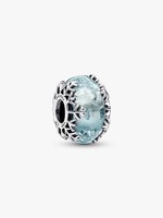 Pandora Charm AnhäNger Bead Schneeflocke Murano Glas Sterlingsilber 792377C00
