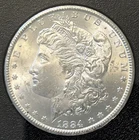 1884-CC Morgan Silver Dollar $1 – Carson City Mint