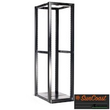 STARTECH.COM 4POSTRACKBK 42U ADJUSTABLE 4 POST OPEN SERVER RACK CABINET