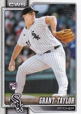 2026 Topps #49 Grant Taylor RC Chicago White Sox