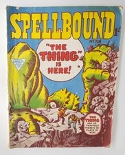 Spellbound #39 GD/VG Scarce UK Strange Tales 79 L Miller & Son 1963