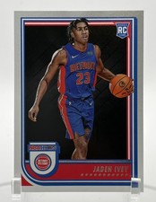 2022-23 Panini NBA Hoops #235 Jaden Ivey RC Detroit Pistons Basketball Card