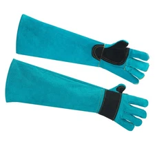 Animal Handling Glove Anti Scratch Protective Gloves for Training Dogs Cat Bi...