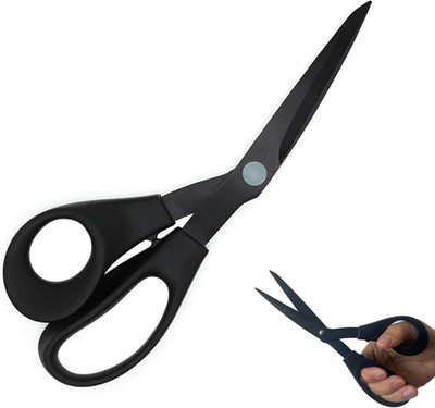 Hochwertige Haushaltsschere 21 cm Edelstahl scharfe Mehrzweckschere mit Griff