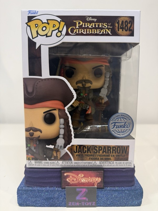 Funko Pop! Disney Pirates of the Caribbean Jack Sparrow #1482 Exclusive