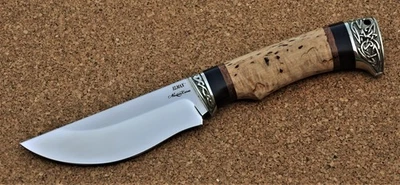 Elmax ROSTFREI OutdoorMesser Nazarov Knives Russland Handarbeit HRC62 Койот - Bild 1 von 4