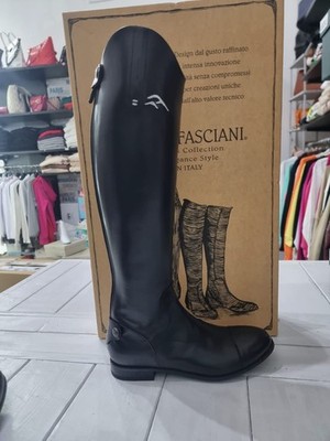 Alberto Fasciani Damen Reitstiefel Schwarz Größe Eu41 AF838