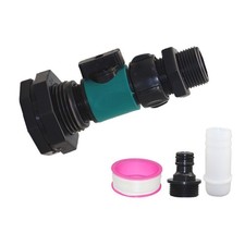Diversion Valve Set for Streamlining Rainwater Collection from Roofs or Gutters