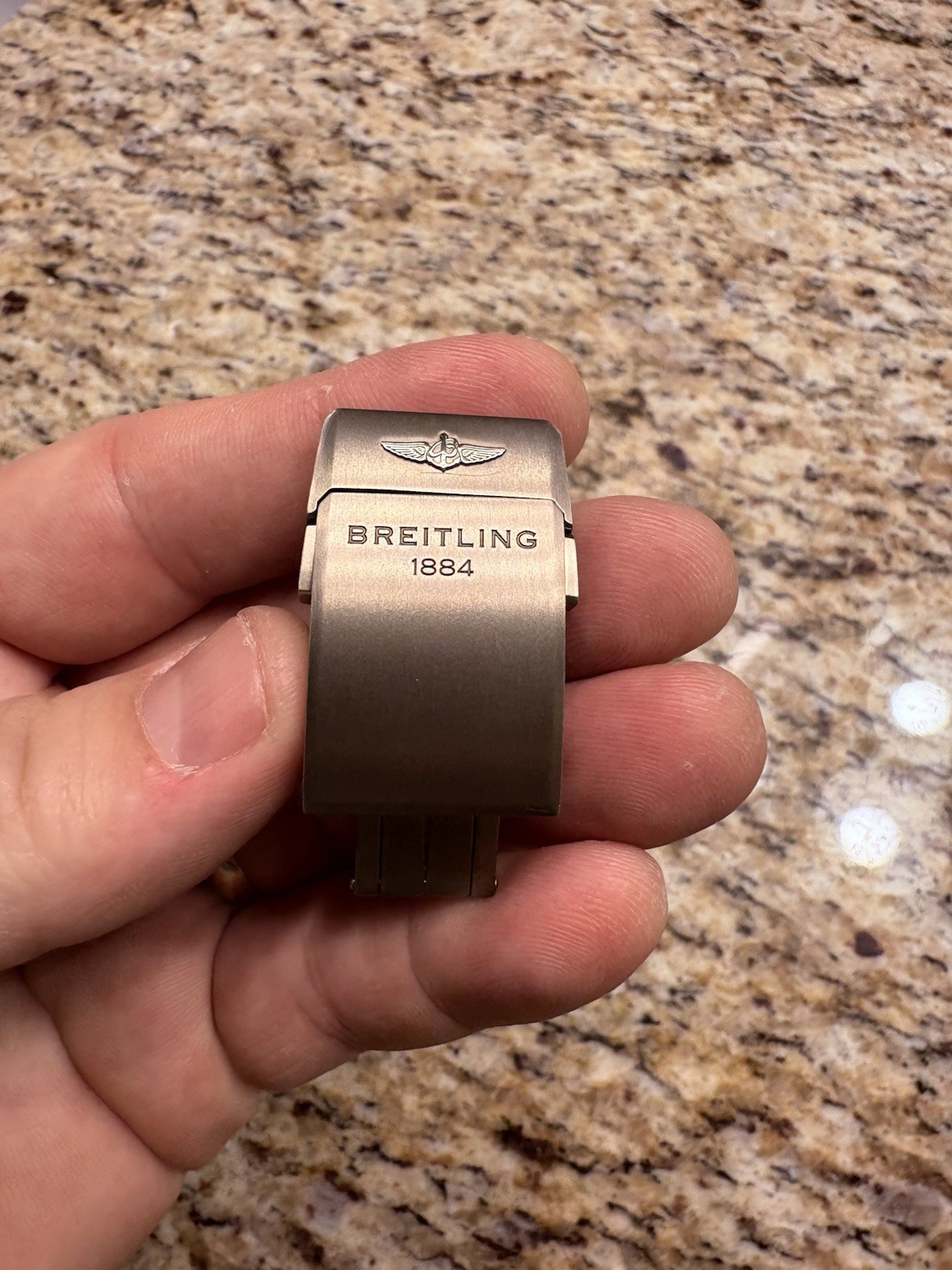 Breitling Titanium Deployant /deployment Clasp 22… - image 2