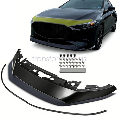 Fit 2022 2023 2024 Mazda 3 Upper Radiator Grille Panel+Clips BDTS-50-7E0B-6D New