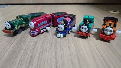 Thomas Capsule Plarail Emily Kaitlin Ashima Gina Nia 5 Car Set Wind Up