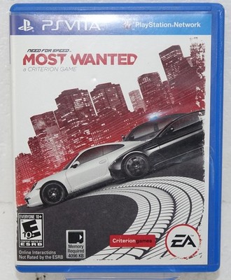 Need for Speed: Most Wanted PS Vita Electronic Arts NTSC Racing