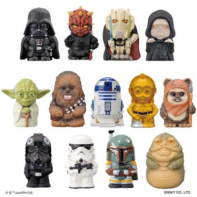 Star Wars - Sofvi Puppet Mascot Selection 1x Figur OVP Zufällig Japan Sofubi