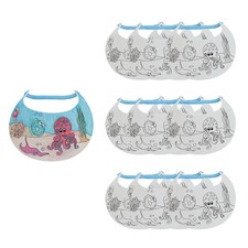 24" Color Your Own Under the Sea Ocean Critters Visors - 12 Pc.
