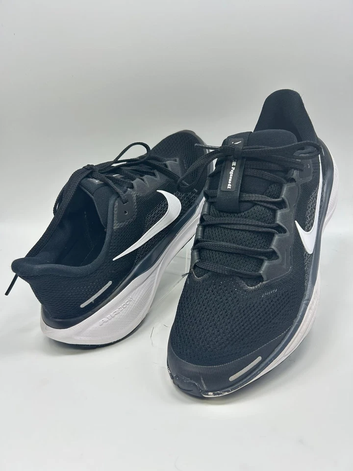 Nike Air Zoom Pegasus 41 Negro Blanco Zapatos para Correr Juveniles 6 Foto 4 de 4