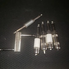 Switchcraft Large 1/4  Mono  Cable End 4 In Total Plus 2 Pedal Connectors 