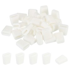 30 x Kitchen Sink Rack Feet Rack Bottom Protective Feet Protector, White