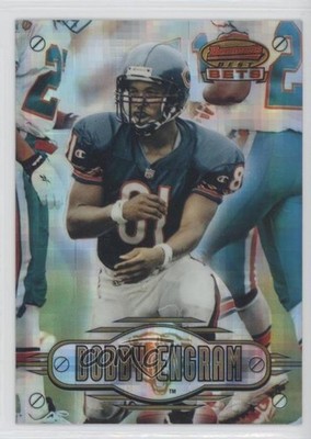 1996 Bowman's Best Bets Atomic Refractor Bobby Engram #BB9 tt7
