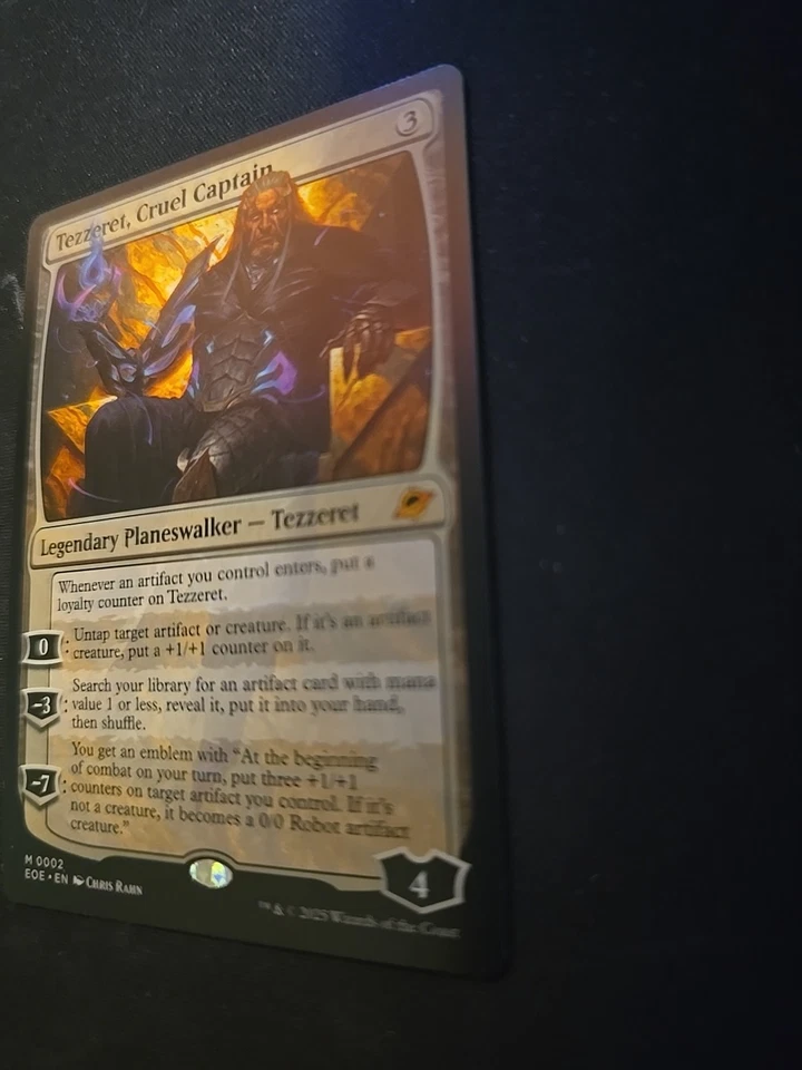 x1x  Tezzeret, Cruel Captain MTG edge of eternities - Image 3 of 4