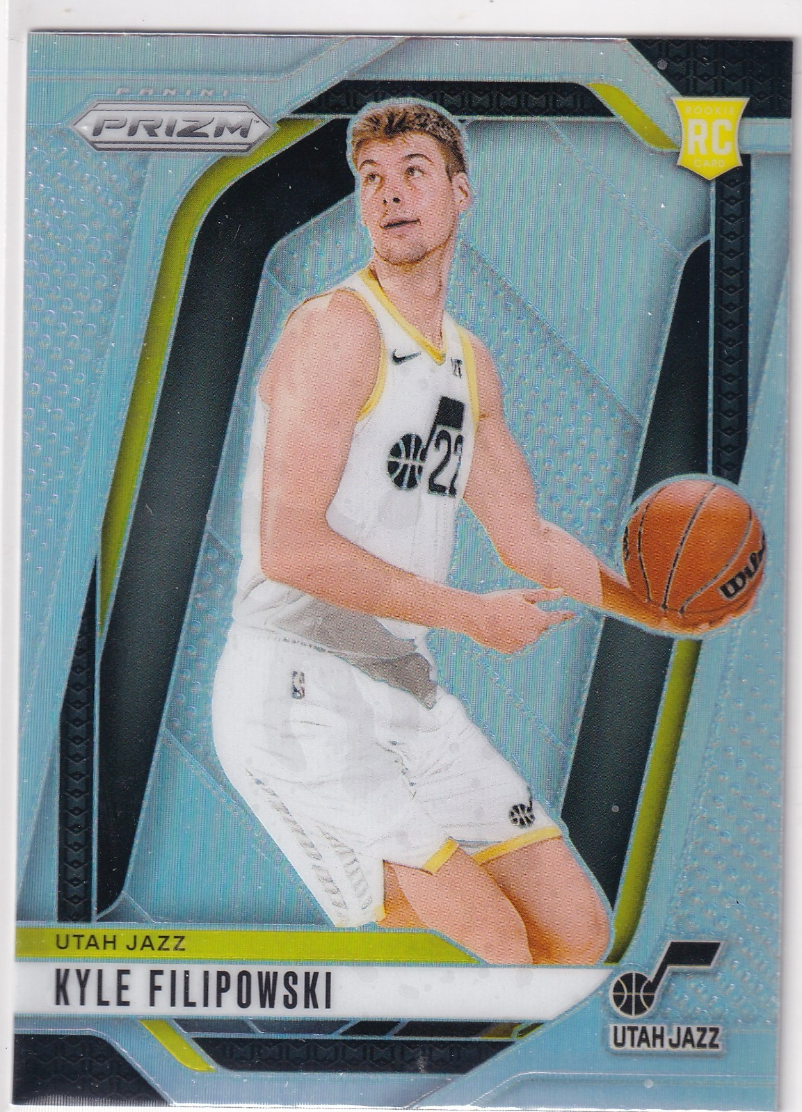 2024-25 Panini Prizm Kyle Filipowski Silver Prizm Rookie #263 Utah Jazz RC