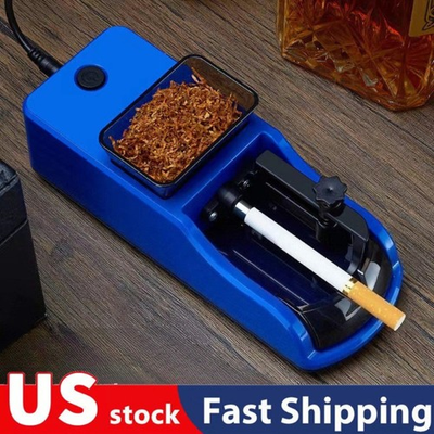 #ad #ad Automatic Electric Cigarette Rolling Machine Cigarette Injector Maker DiameterUS $16.59