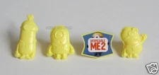 12 Despicable Me 2 Minions Cup Cake Rings Toppers Kid Bday Party Goody Bag Favor