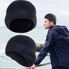 Winter Warm Skull Cap Soft Fleece Beanie Hat Skiing Headgear Cap for Men Women