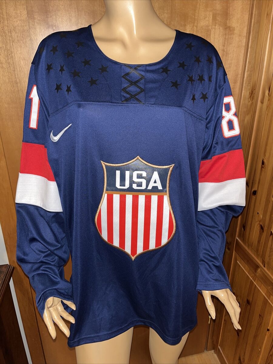 Team USA Hockey Jersey 2014 Sochi Olympics NHL Nike #81 Team USA Hockey Jersey 2014 Sochi Olympics NHL Nike #81