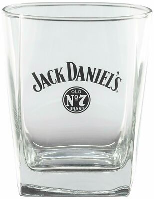 Jack Daniels Double Old Fashioned Glass - Old No. 7 Bug Logo - DOF