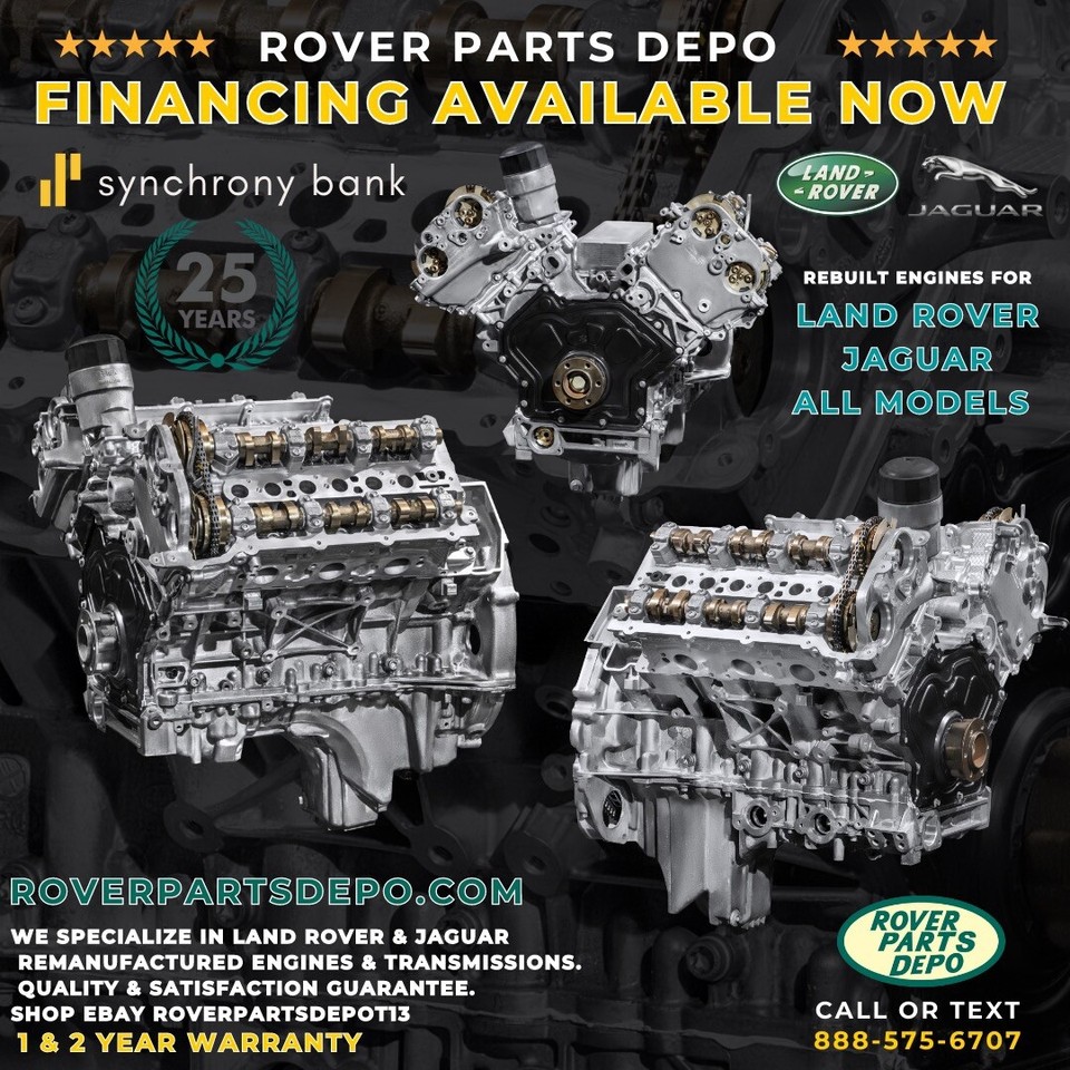 Brand New Land Rover Range Rover 2013-17 Supercharged Motor Engine 5.0 ...