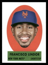 2021 Topps Archives #69PO-11 Francisco Lindor 1963 Topps Peel-Off