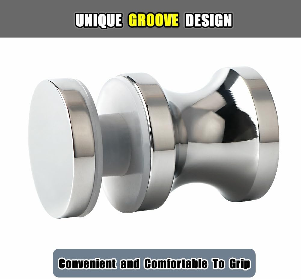 Shower Glass Door Handle,Sliding Shower Doors Knob,One Sided Pull Hardware Parts eBay