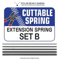 Micro Small Tiny Extension Spring CUT-TO-FIT 1mm 1.5mm 2mm 2.5mm 3mm UK