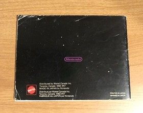 Gyromite - Nintendo NES - Instruction Manual Booklet Only - Canadian Variant