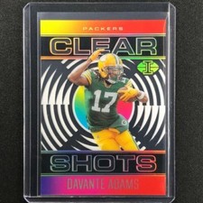 2021 Illusions DAVANTE ADAMS Clear Shots Acetate Black CS-8
