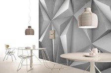 3D Dreieck Muster H990 Tapete Wandbild Selbstklebend Abnehmbare Aufkleber Sinsin