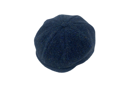 Hanna Hats Connery Cap Tweed Mens Hat 100% Woolen Tweed Made in Ireland - Picture 8 of 10