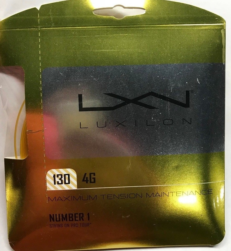 LUXILON - WRZ997112 - 4G 16 (130) - ProTennis Racquet String - Yellow ...