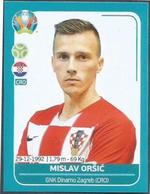 PANINI UEFA EURO 2020- #CRO028-CROATIA-MISLAV ORSIC